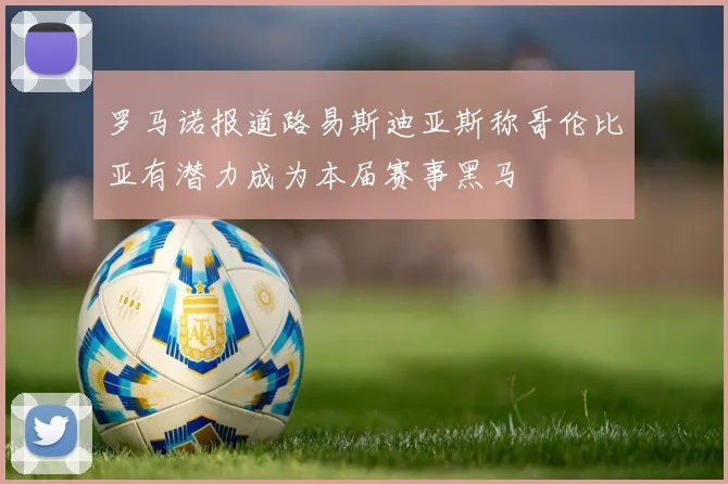 罗马诺报道路易斯迪亚斯称哥伦比亚有潜力成为本届赛事黑马