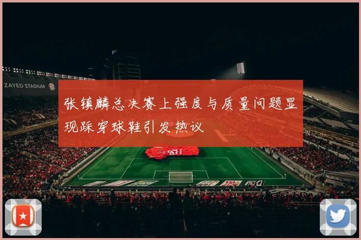 张镇麟总决赛上强度与质量问题显现踩穿球鞋引发热议